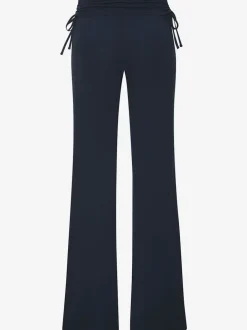 Legging avec jambes évasées et ceinture à revers