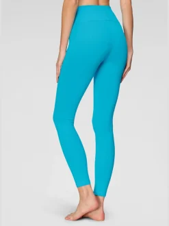 Legging confortable avec large bord-côte en coton et élasthanne
