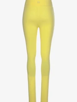 Legging confortable avec large bord-côte en coton et élasthanne