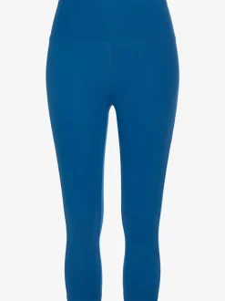 Legging corsaire avec bords-côtes et coupe élasticisée