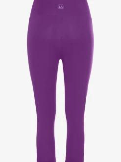 Legging corsaire avec bords-côtes et coupe élasticisée
