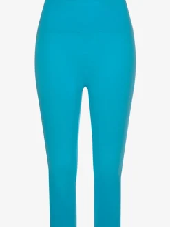 Legging corsaire avec bords-côtes et coupe élasticisée