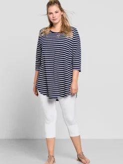 Legging corsaire ceinture élastique confortable