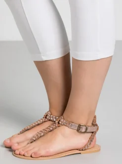 Legging corsaire ceinture élastique confortable