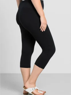 Legging corsaire ceinture élastique confortable
