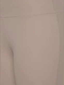 Legging corsaire en matière élastique avec large confortbund