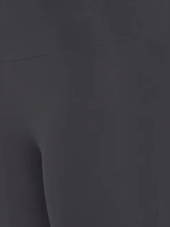 Legging corsaire en matière élastique avec large confortbund