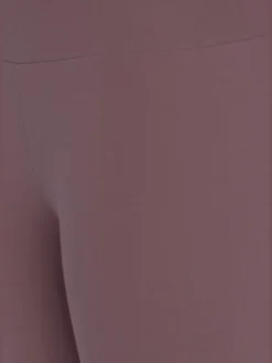Legging corsaire en matière élastique avec large confortbund