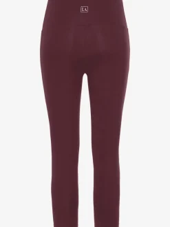 Legging corsaire en matière élastique avec large confortbund