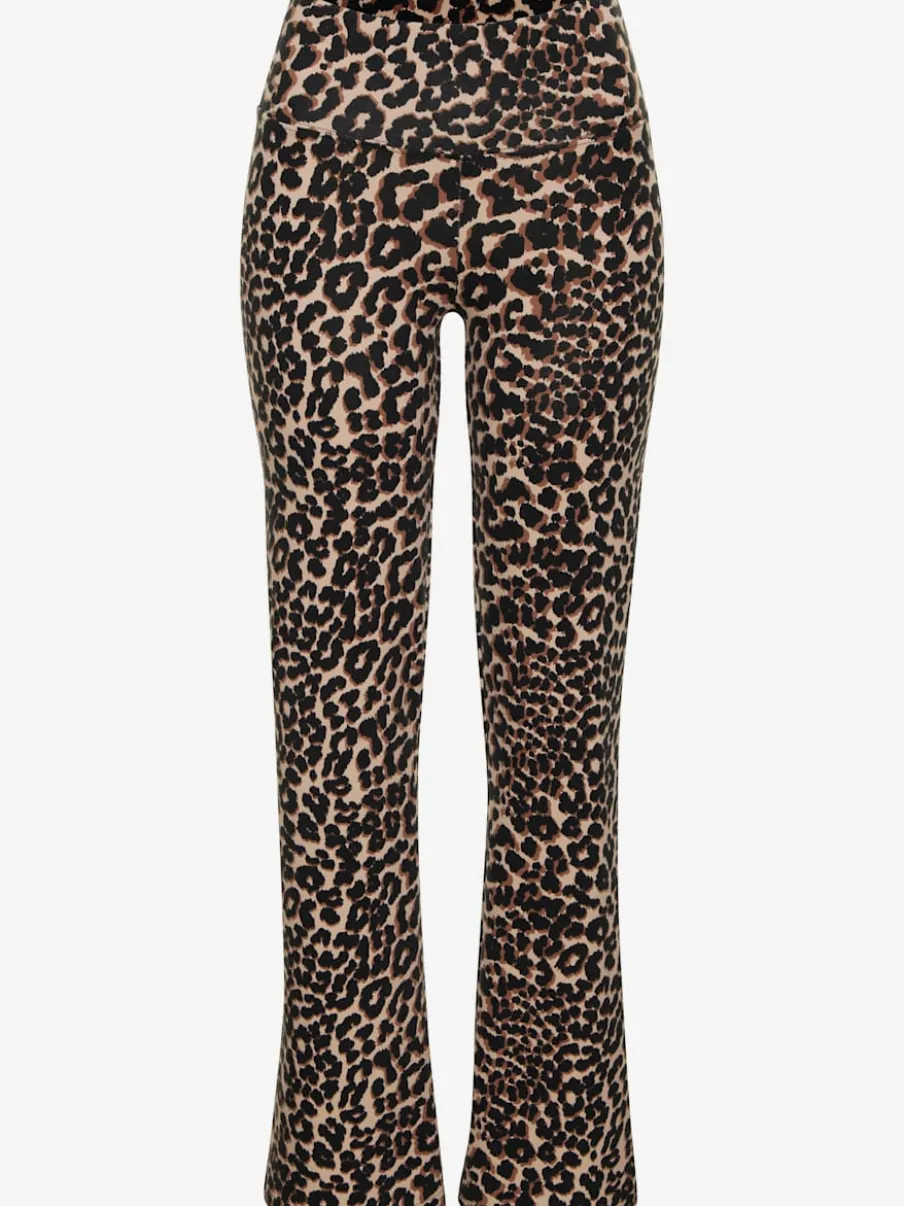 Legging de sport avec jambes évasées en qualité extensible confortable