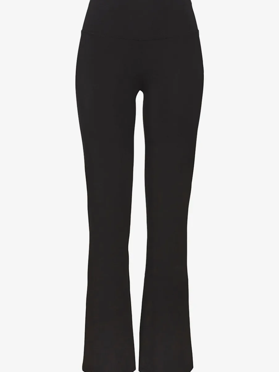 Legging de sport avec jambes évasées en qualité extensible confortable