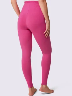 Leggings à ceinture élastique en jersey fin confortables