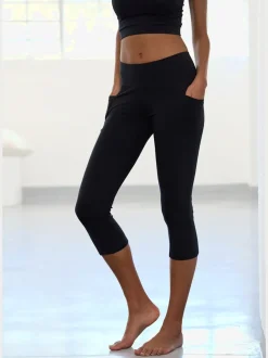 Leggings confortables avec large ruban et poches pratiques