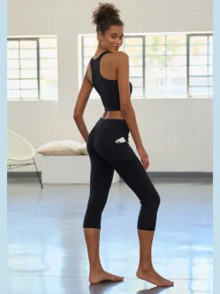 Leggings confortables avec large ruban et poches pratiques