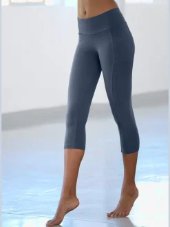 Leggings confortables avec large ruban et poches pratiques