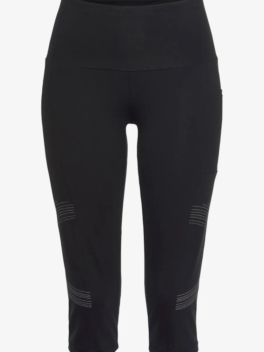 Leggings corsaires avec imprimé réfléchissant et large ceinture