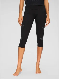 Leggings corsaires avec imprimé réfléchissant et large ceinture