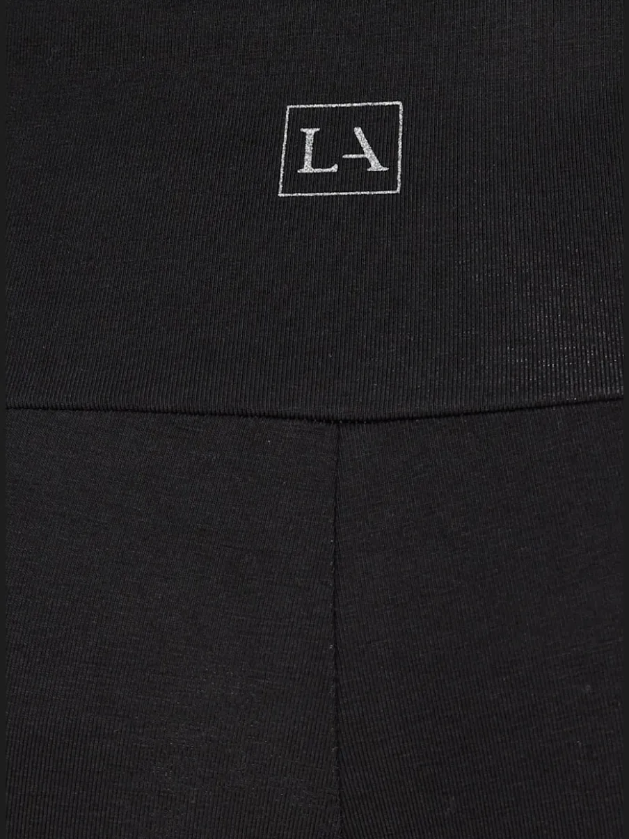 Leggings corsaires avec imprimé réfléchissant et large ceinture