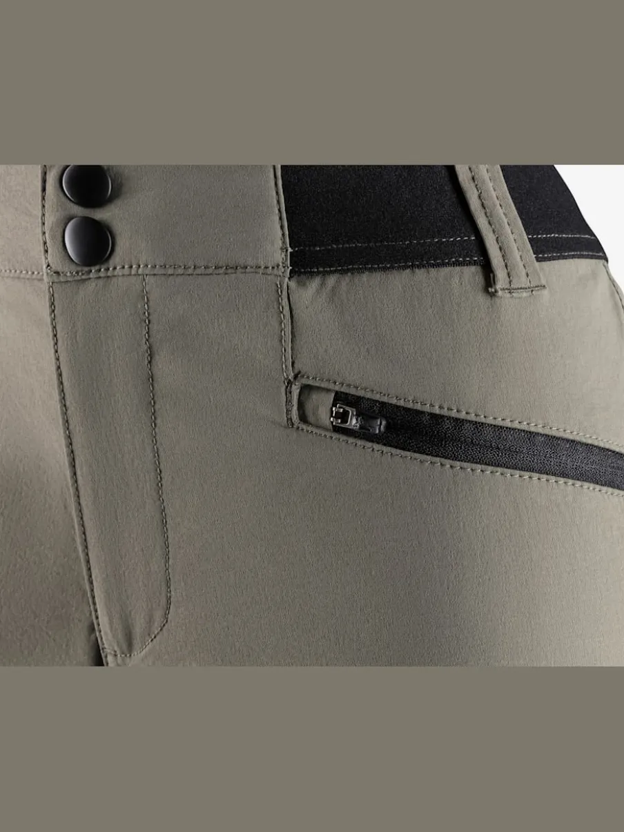 Leggings corsaires confortables avec ceinture élastique et poches