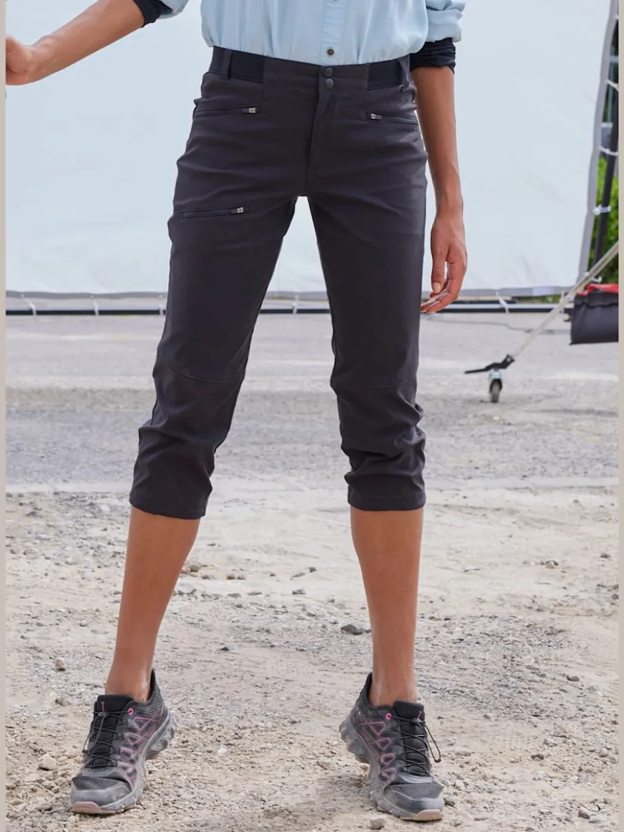 Leggings corsaires confortables avec ceinture élastique et poches