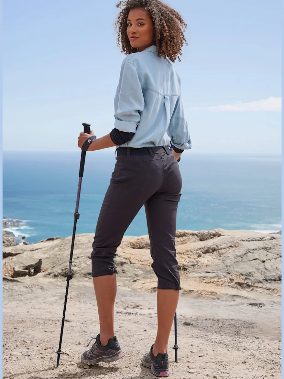 Leggings corsaires confortables avec ceinture élastique et poches