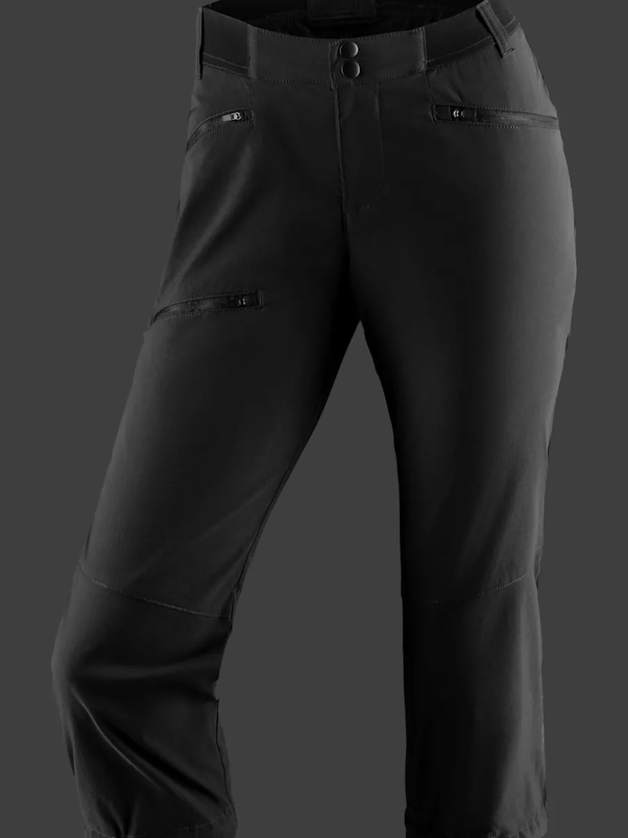 Leggings corsaires confortables avec ceinture élastique et poches
