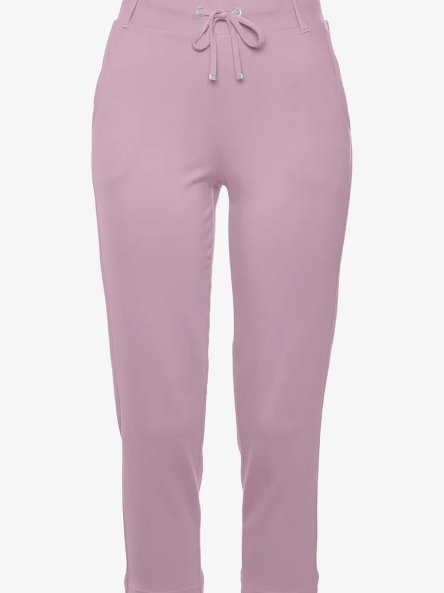 Leggings corsaires doux avec poches et lien à nouer