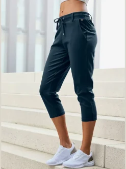 Leggings corsaires doux avec poches et lien à nouer