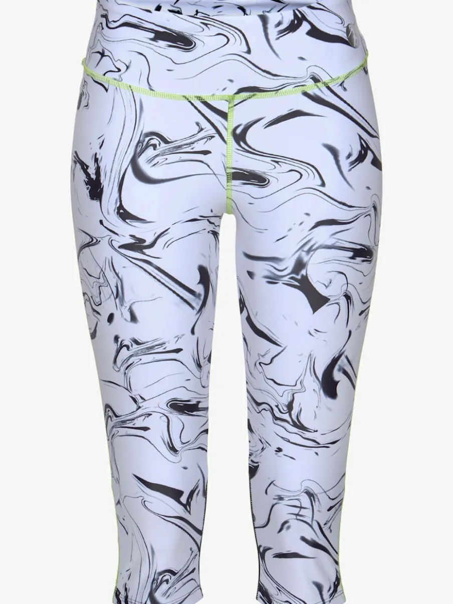 Leggings corsaires à empiècements pour le fitness sportifs