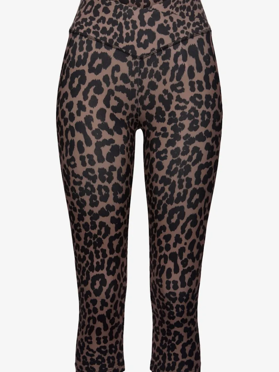 Leggings corsaires en imprimé animal à la mode