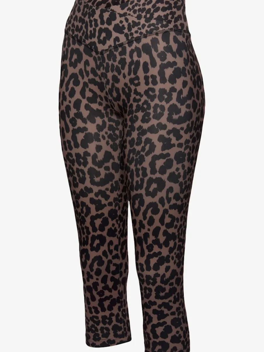Leggings corsaires en imprimé animal à la mode