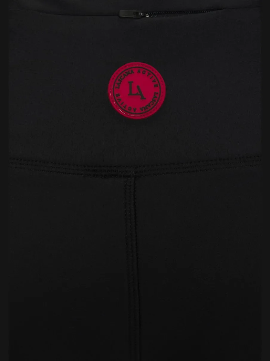 Leggings de sport avec empiècements latéraux et poche arrière