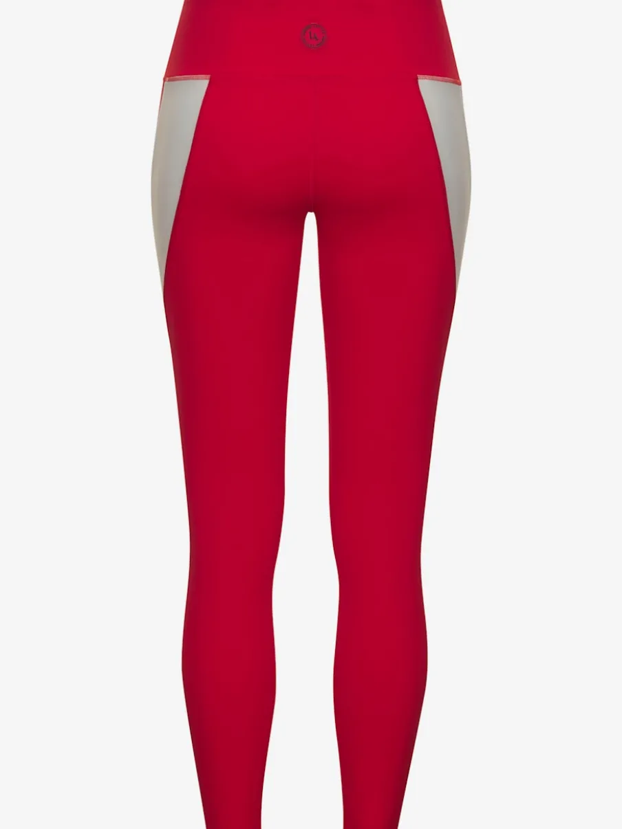 Leggings de sport avec empiècements latéraux et poche arrière