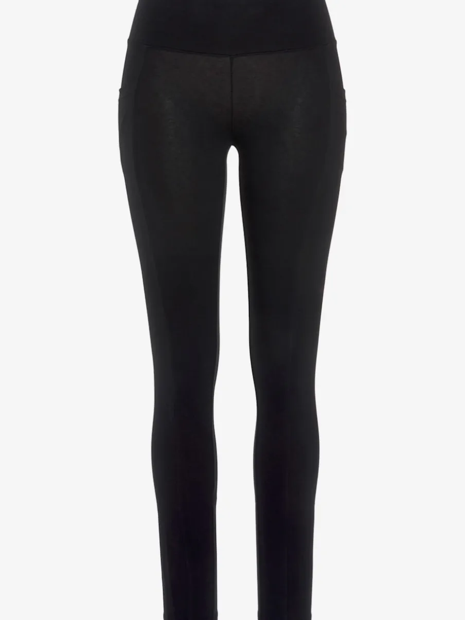 Leggings en coton avec deux poches pratiques élastiques