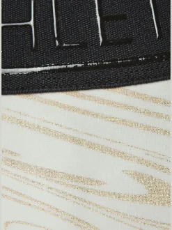 Leggings techniques au motif abstrait avec ceinture personnalisée