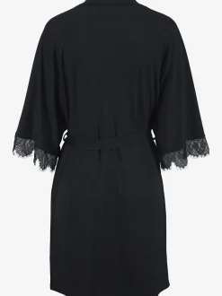 Élégant kimono avec lien à nouer à la taille