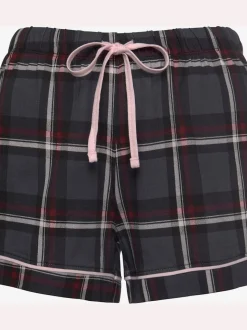 Élégant pyjama court avec motif sur toute la surface