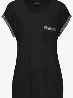 Élégant pyjama court en viscose