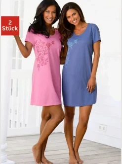 Lot de 2 belles chemises de nuit vivance