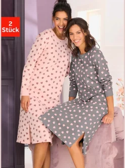 Lot de 2 chemises de nuit