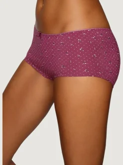 Lot de 6 hipsters petite fleur