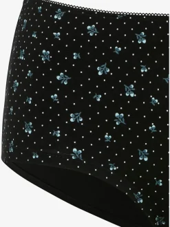 Lot de 6 hipsters petite fleur