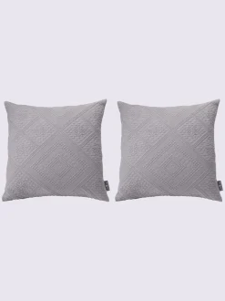 Lot de 2 housses de coussin