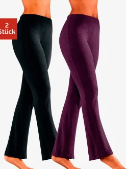 Lot de 2 panties basiques coupe évasée douce ceinture