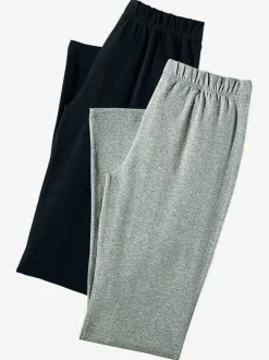 Lot de 2 panties basiques coupe évasée douce ceinture