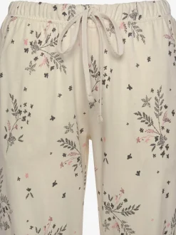 Lot de 2 pyjamas avec imprimé branches florales