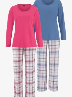 Lot de 2 pyjamas à carreaux