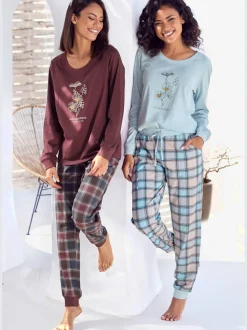 Lot de 2 pyjamas confortables