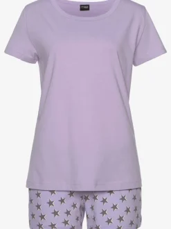 Lot de 2 pyjamas courts avec motif étoile