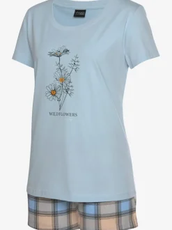 Lot de 2 pyjamas courts confortables